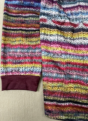 Elegant hættetrøje med tryk overtøj - Leonera