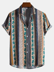 Jarobs - Let sommerskjorte med vintage-look