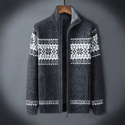 Stilfuld jacquard trøje - Flynn