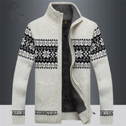 Stilfuld jacquard trøje - Flynn
