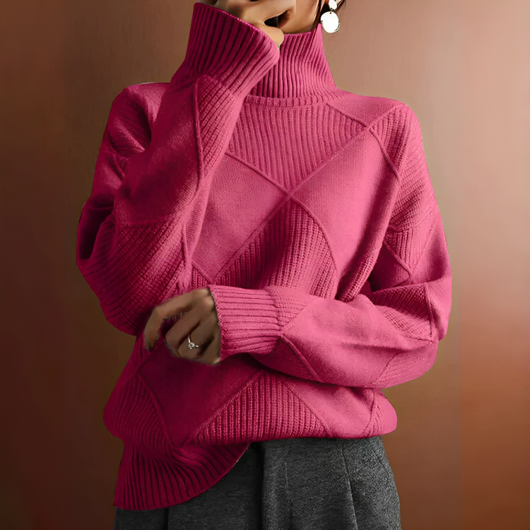 Rullekrave sweater - Sisy