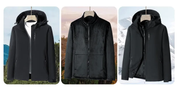 Heavy 3-i-1 windbreaker-jakke - Alaiai