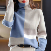 Elegant rullekrave sweater - Navimo