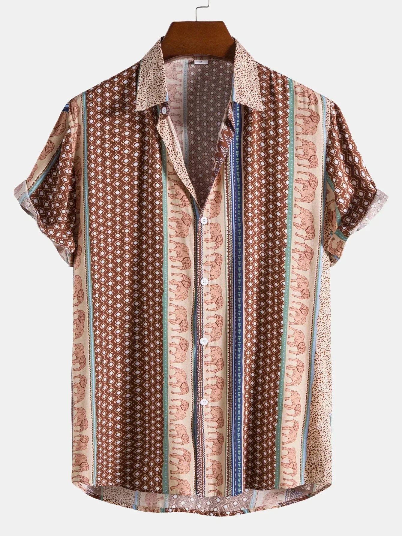 Jarobs - Let sommerskjorte med vintage-look