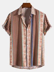 Jarobs - Let sommerskjorte med vintage-look