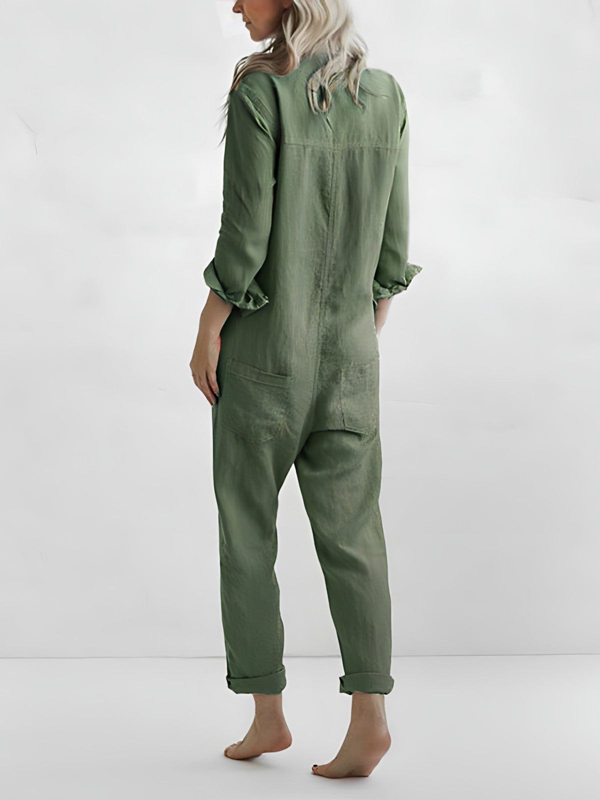 Komfortabel heldragt til kvinder - stilfuld og velegnet til enhver lejlighed | Lang jumpsuit sommer - Taja