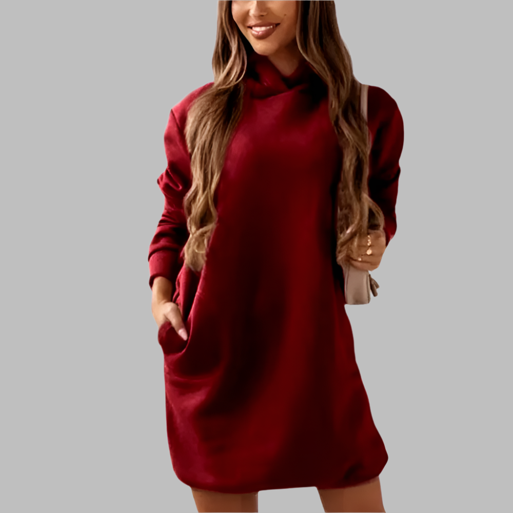 Hætte kjole - Carina