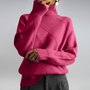 Rullekrave sweater - Dasha