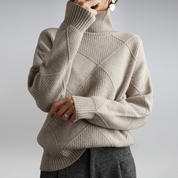 Rullekrave sweater - Dasha