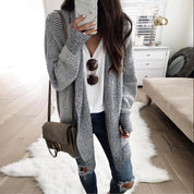 Stilfuld ternet løs cardigan - Olivi