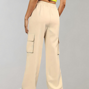 Cargobukser til kvinder med lige snit - Anahe