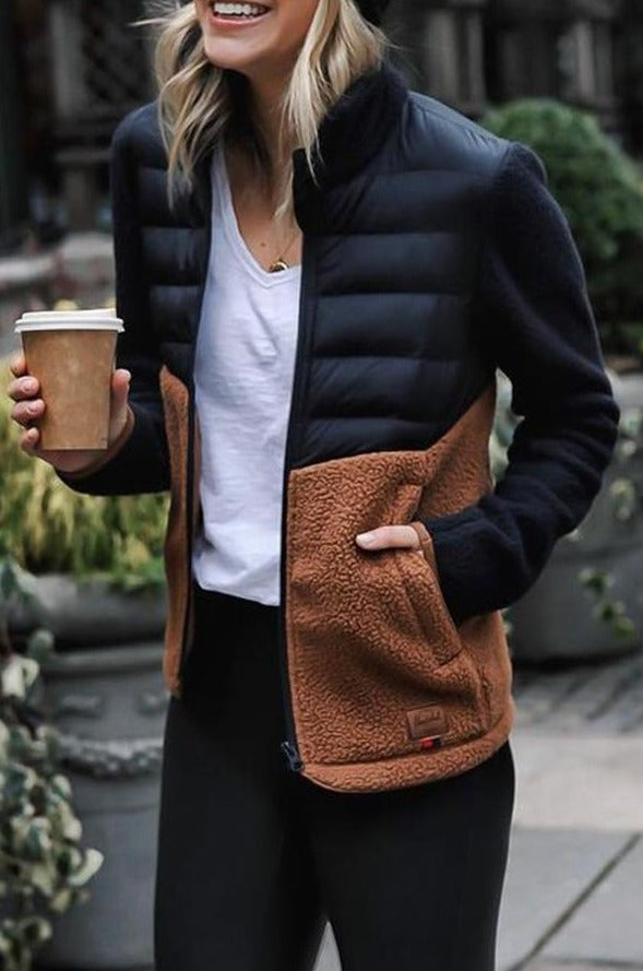 Casual Collared frakke - Tanisa