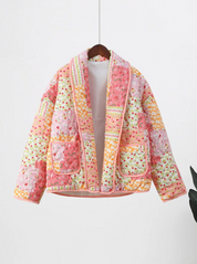 Derla - Moderigtig, elegant jakke med print