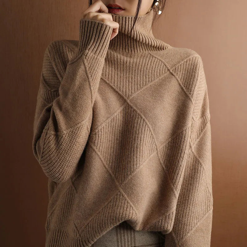 Rullekrave sweater - Sisy