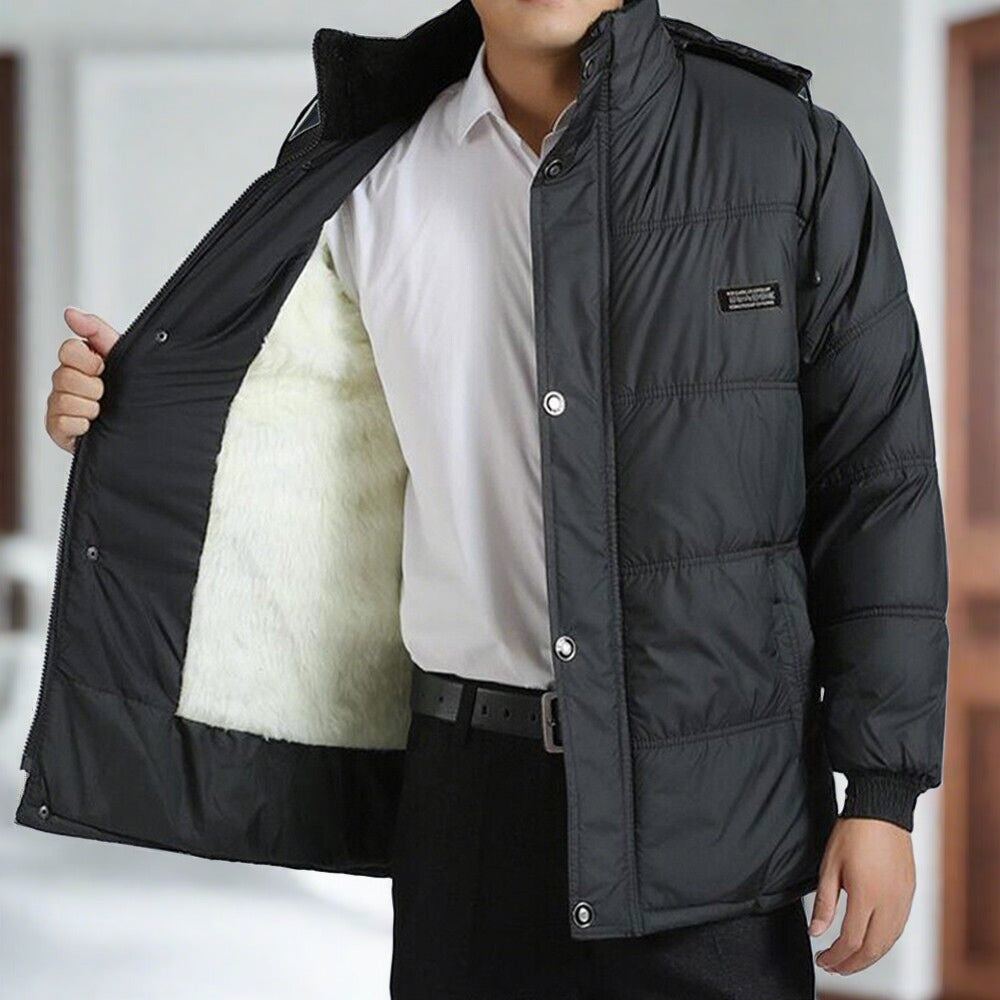 Vinterjakke med hyggeligt foer - Storm