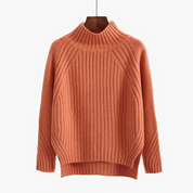 Strikket sweater med rund hals - Arlinee
