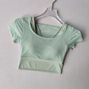 Polstret Pilates Fitness Yoga Top til kvinder - Tairah
