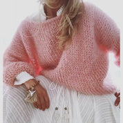 Fluffy oversize sweater - Lydia