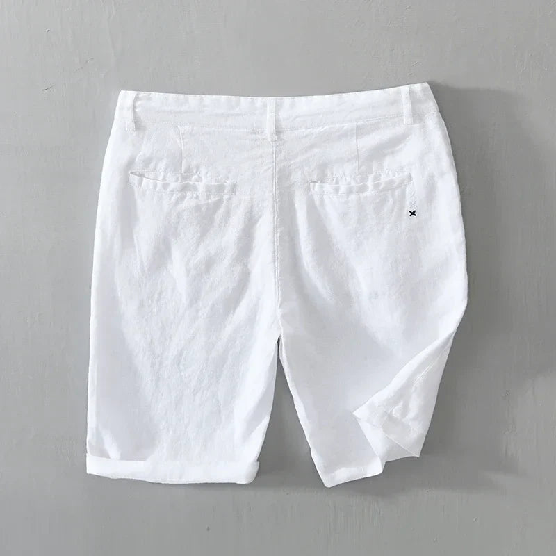 Sommershorts i Rent Hør til Mænd | Forår | Sommer - Lauvo