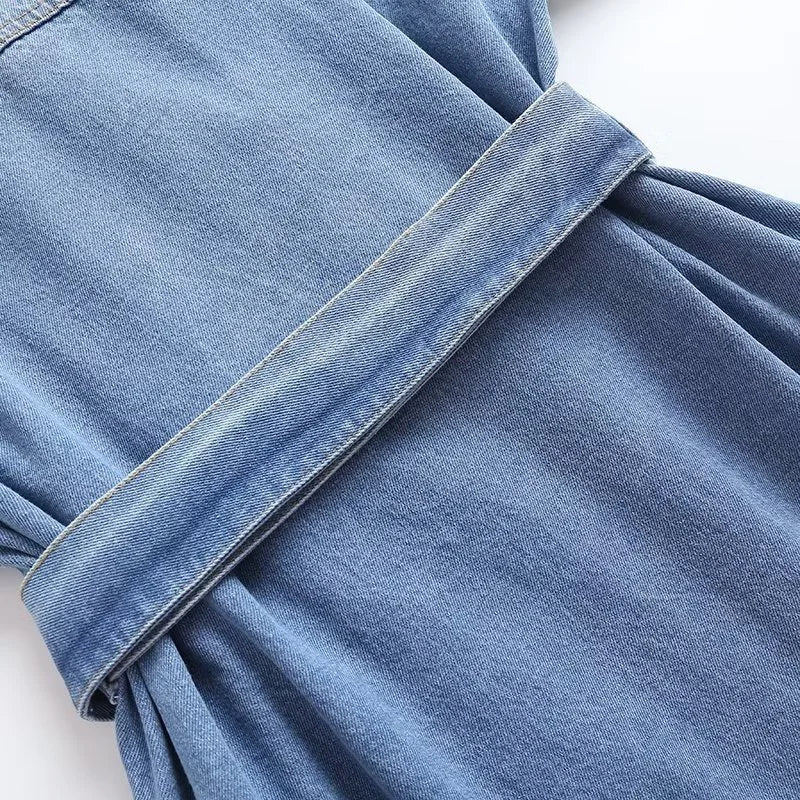 Denim trenchcoat - Astride