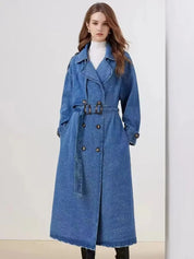 Denim trenchcoat - Astride