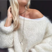 Fluffy oversize sweater - Lydia