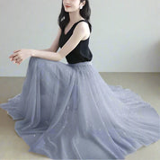 Elegant pailletnederdel til kvinder til jul - Kylor