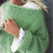 Fluffy oversize sweater - Lydia