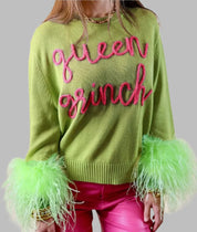 Dametrøje med rund hals til vinter - Anita