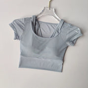 Polstret Pilates Fitness Yoga Top til kvinder - Tairah
