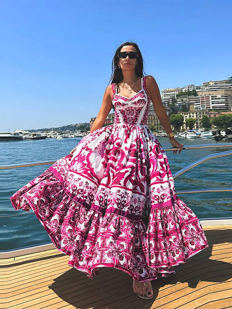 Lorena | Elegant stropløs flydende damekjole