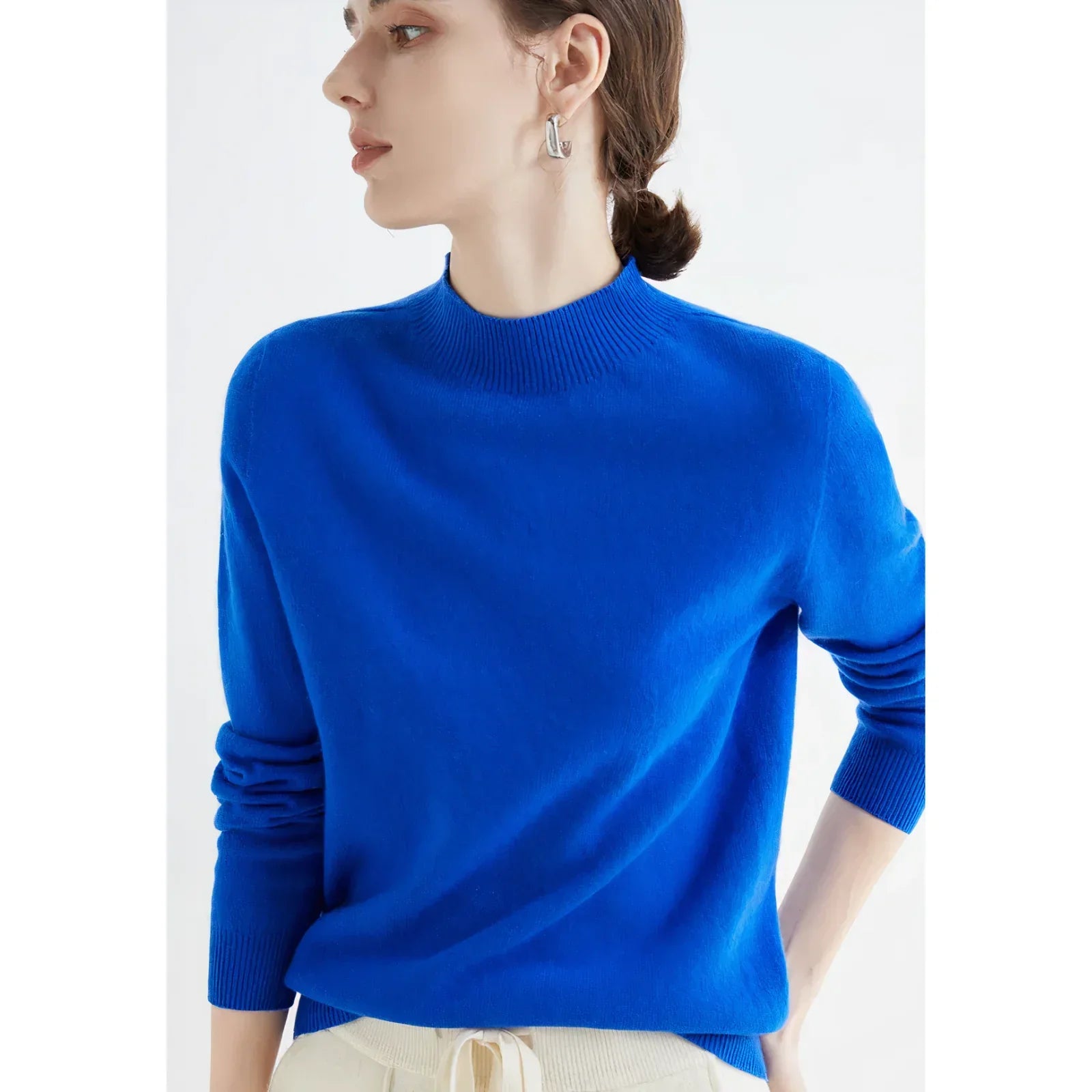 Cashmere striktrøje - Yeena