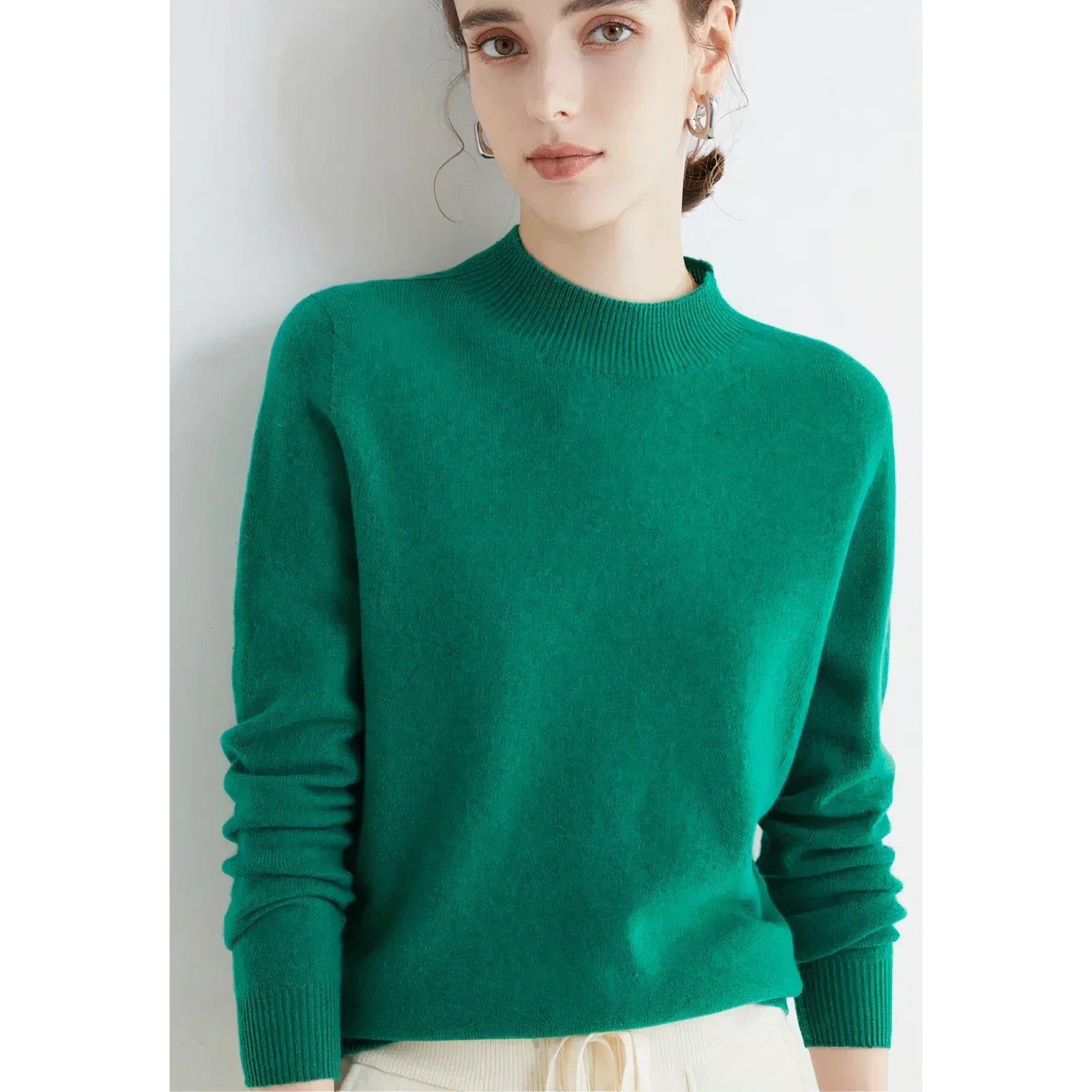 Cashmere striktrøje - Yeena