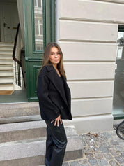 Klassisk Peacoat med dobbelt knap - Arlin