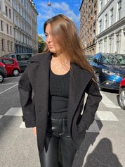 Klassisk Peacoat med dobbelt knap - Arlin