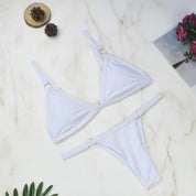 Trekantet Bh Bikini 2-Delt til Sommer- og Stranddage - Elizet