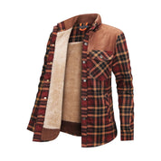 Flannel jakke til kvinder - Hasha