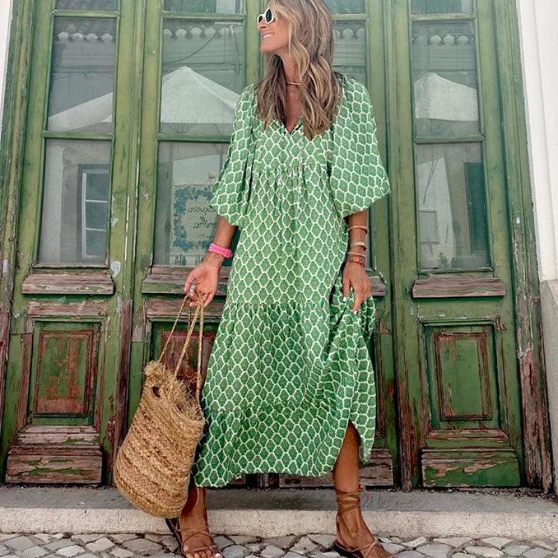Jara - Boho maxikjole