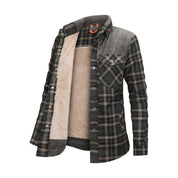 Flannel jakke til kvinder - Hasha
