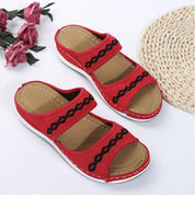 Rose - Retro Ortopædiske Slip On-Sandaler