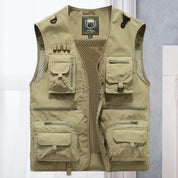Taktisk vest | udendørs bodywarmer | alsidig bodywamer | camping, fiskeri, vandring - Warren