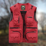 Taktisk vest | udendørs bodywarmer | alsidig bodywamer | camping, fiskeri, vandring - Warren