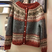 Cardigan med knapper til kvinder - Joaquina