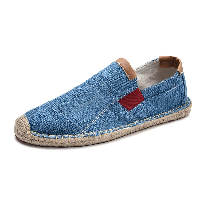 Stilfulde Lette Canvas Loafers til Mænd - Rosku