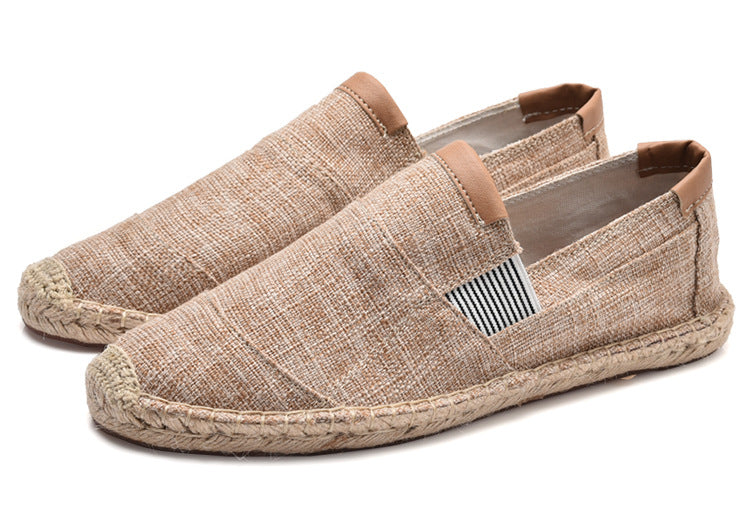 Stilfulde Lette Canvas Loafers til Mænd - Rosku