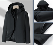 Heavy 3-i-1 windbreaker-jakke - Alaiai