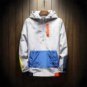 Windbreaker-jakke med halv lynlås - Anthomy