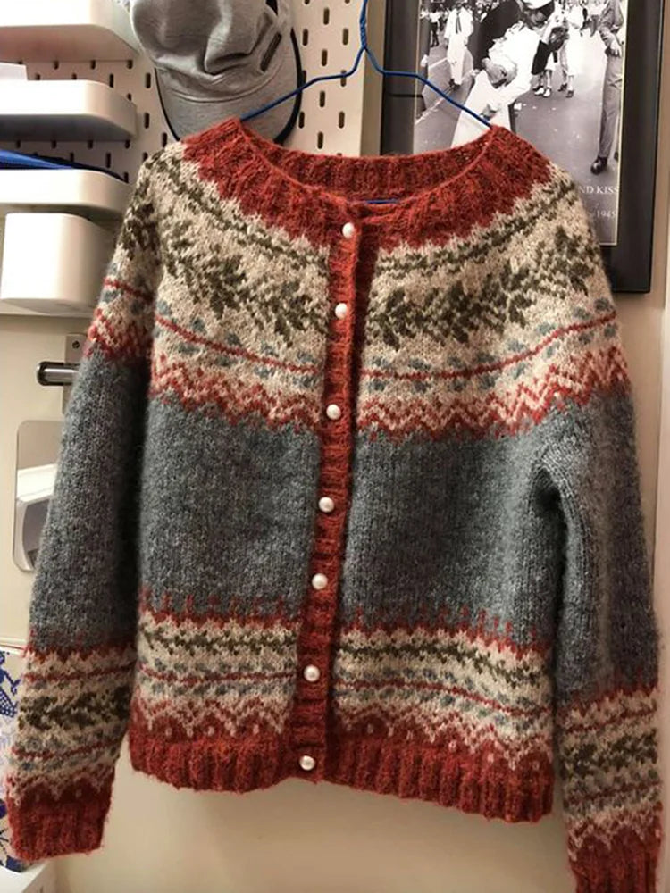 Cardigan med knapper til kvinder - Joaquina