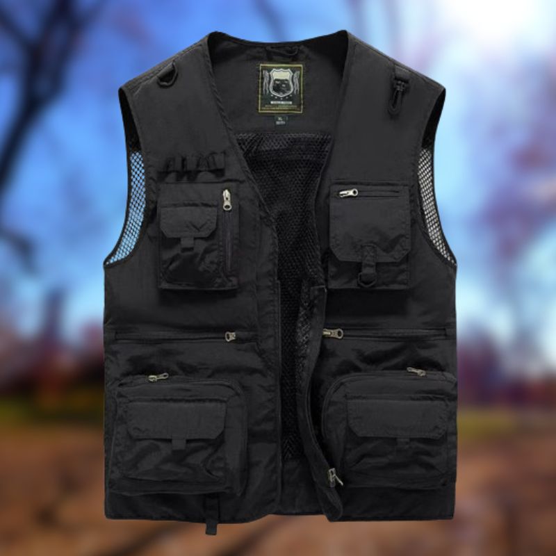 Taktisk vest | udendørs bodywarmer | alsidig bodywamer | camping, fiskeri, vandring - Warren