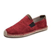 Stilfulde Lette Canvas Loafers til Mænd - Rosku